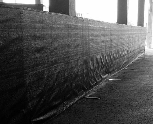 Roadway Fence - Event Fencing with Scrim